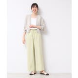 【UVカット・洗える】パール調ボタンシアーカーディガン | Dessin | 詳細画像2 