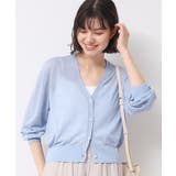 【UVカット・洗える】パール調ボタンシアーカーディガン | Dessin | 詳細画像10 