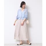 【UVカット・洗える】パール調ボタンシアーカーディガン | Dessin | 詳細画像11 