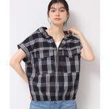 【洗える】ハーフジップフーディーシャツ | Dessin | 詳細画像3 