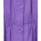 【洗える】シャーリングペプラムブラウス | Dessin | 詳細画像12 