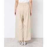 【洗える】ストレッチセミワイドパンツ | Dessin | 詳細画像20 