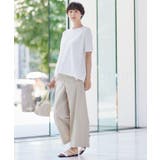 【洗える】ストレッチセミワイドパンツ | Dessin | 詳細画像15 