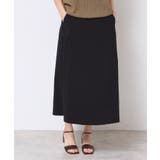 【洗える】Aラインストレッチスカート | Dessin | 詳細画像1 