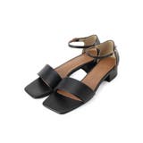 スクエアトゥストラップサンダル | Dessin | 詳細画像1 