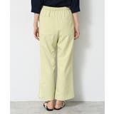 【接触冷感・洗える】フレアラインパンツ（サイドファスナ―付き） | Dessin | 詳細画像11 