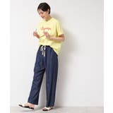 【洗える】オーガニックコットンロゴTシャツ | Dessin | 詳細画像7 