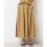 【セットアップ可/ウエストゴム/洗える】ドレープワイドパンツ | Dessin | 詳細画像5 