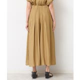 【セットアップ可/ウエストゴム/洗える】ドレープワイドパンツ | Dessin | 詳細画像11 