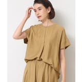 【セットアップ可】2WAYネックスキッパーブラウス | Dessin | 詳細画像9 