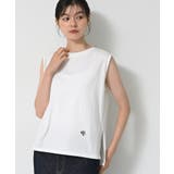 【洗える】ノースリーブカットソー | Dessin | 詳細画像1 