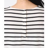 【洗える】フレンチスリーブロゴ入りTシャツ | Dessin | 詳細画像17 