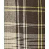 【リンクコーデ・洗える】ウエストドロスト付きチェック柄ワンピース | Dessin | 詳細画像12 