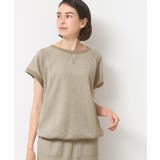 【セットアップ可・洗える】ラメ裏毛トップス | Dessin | 詳細画像1 