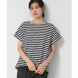 【二の腕カバー／UVカット】ロールアップスリーブ裾ギャザーカットソー | Dessin | 詳細画像9 