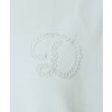 【洗える】チュール刺繍Tシャツ | Dessin | 詳細画像12 