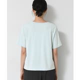 【洗える】チュール刺繍Tシャツ | Dessin | 詳細画像15 