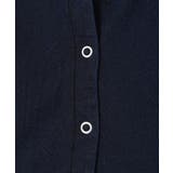 【洗える】インディゴデニム調カーディガン | Dessin | 詳細画像4 