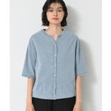 【洗える】インディゴデニム調カーディガン | Dessin | 詳細画像9 