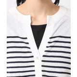 【洗える】キーネックカーディガン | Dessin | 詳細画像16 