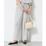 【2点セット/ウエストゴム/洗える】スキッパ―シャツ＆ストレートパンツセット | Dessin | 詳細画像9 