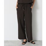 【2点セット/ウエストゴム/洗える】スキッパ―シャツ＆ストレートパンツセット | Dessin | 詳細画像37 