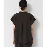 【2点セット/ウエストゴム/洗える】スキッパ―シャツ＆ストレートパンツセット | Dessin | 詳細画像44 