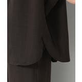 【2点セット/ウエストゴム/洗える】スキッパ―シャツ＆ストレートパンツセット | Dessin | 詳細画像47 