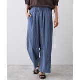 【ウエストゴム/洗える】リラクシーナイロンパンツ | Dessin | 詳細画像10