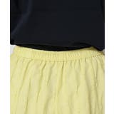 【ウエストゴム・洗える】ジャガードフレアースカート | Dessin | 詳細画像18 