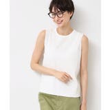 【洗える】リブノースリーブニット | Dessin | 詳細画像2 