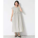 【洗える】ウエストドロストリングワンピース | Dessin | 詳細画像2 