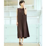 【接触冷感】スムースポンチワンピース | Dessin | 詳細画像14 