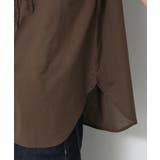 【洗える】スタンドカラーフリルブラウス | Dessin | 詳細画像18 