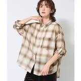 【洗える】シアーオンブレーチェックシャツ | Dessin | 詳細画像5 