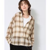 【洗える】シアーオンブレーチェックシャツ | Dessin | 詳細画像6 