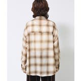 【洗える】シアーオンブレーチェックシャツ | Dessin | 詳細画像11 