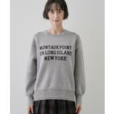 【店頭人気/洗濯機OK/秋レイヤード】スウェットライク ロゴニット | Dessin | 詳細画像13 