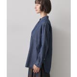 【ボウタイ取り外し可】2WAYデニムフリルシャツ | Dessin | 詳細画像15 