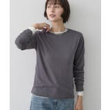 クルーネックシアーロングTシャツ | Dessin | 詳細画像6
