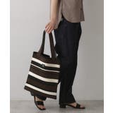 【マシンウォッシャブル・A4収納可】ランダムボーダーニットBAG | Dessin | 詳細画像3