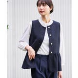 【入卒/セレモニー】パール調ボタンベスト | Dessin | 詳細画像6 