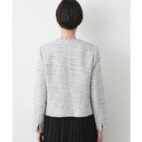 【入卒/セレモニー】ツイードクルーネックジャケット | Dessin | 詳細画像14 