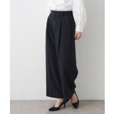 【入卒/セレモニー/セットアップ可能】ダブルクロスワイドパンツ | Dessin | 詳細画像8 