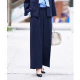 【入卒/セレモニー/セットアップ可能】ダブルクロスワイドパンツ | Dessin | 詳細画像5 