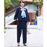 【入卒/セレモニー/セットアップ可能】ダブルクロスワイドパンツ | Dessin | 詳細画像6 