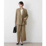 【入卒/セレモニー/セットアップ可能】フレアシルエットパンツ | Dessin | 詳細画像5 