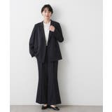 【入卒/セレモニー/セットアップ可能】フレアシルエットパンツ | Dessin | 詳細画像12 