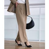 【入卒/セレモニー/セットアップ可能】フレアシルエットパンツ | Dessin | 詳細画像1 