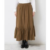 【ウエストゴム/洗える】コットンフレアスカート | Dessin | 詳細画像13